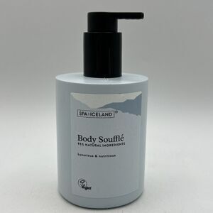 SPA of ICELAND Body Suffle Body Cream Pump Vegan 300 ml Lotion Moisturizer